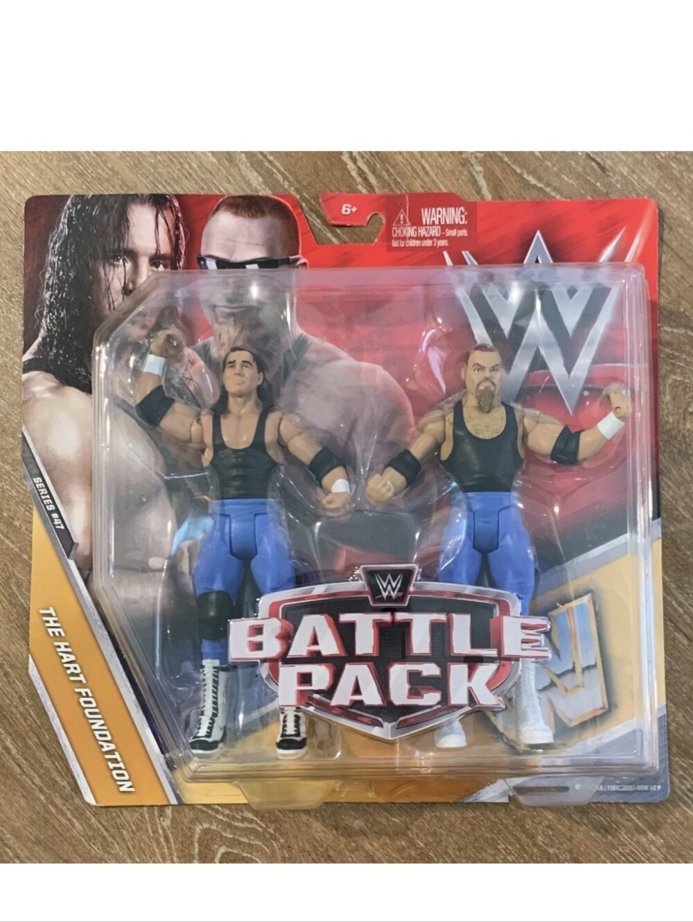 WWE The Hart Foundation 2-Pack - Bret Hart and Jim Neidhart Battle Pack 🔥